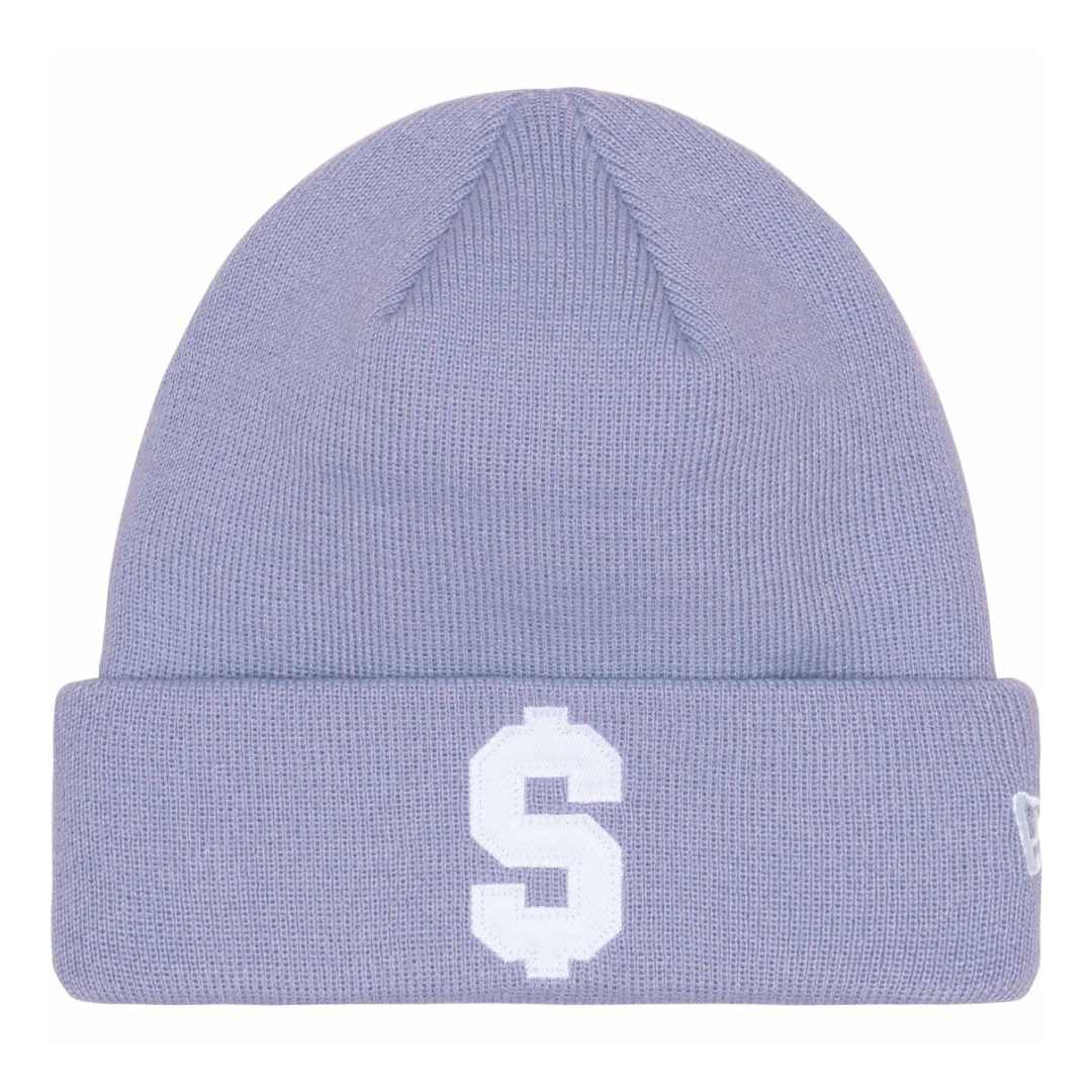 Supreme New Era $ Beanie (Lavender)
