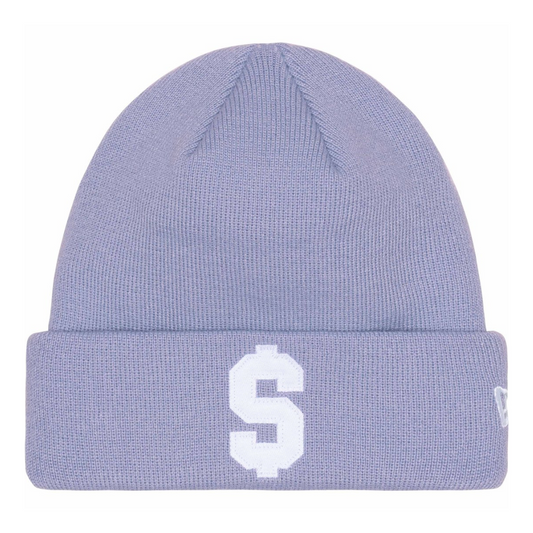 Supreme New Era $ Beanie (Lavender)