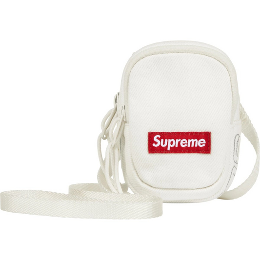 Supreme Denim Mini Utility Bag (White)