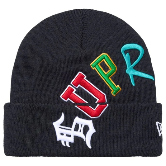 Supreme New Era Arc Beanie (FW26)(Navy)