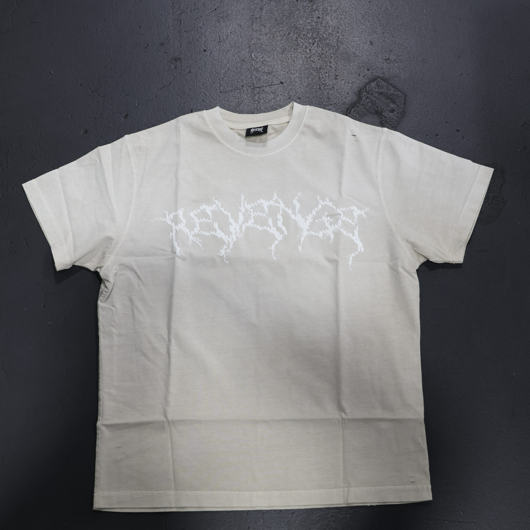 Revenge Kosuke Kawamura Flower Anarchy Treated Tee (White)