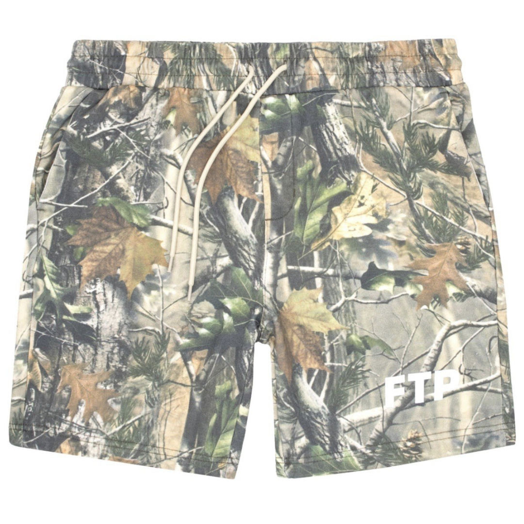 FTP Logo Shorts (Tree Camo)