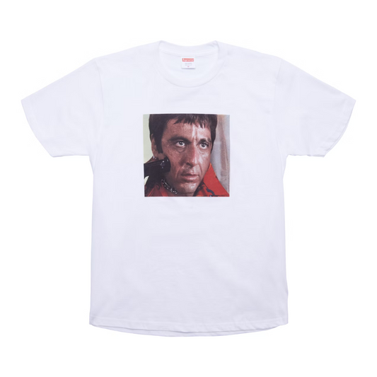 Supreme Scarface Shower Tee (White)(FW17)