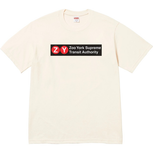 Supreme Zoo York Transit Tee (Natural)
