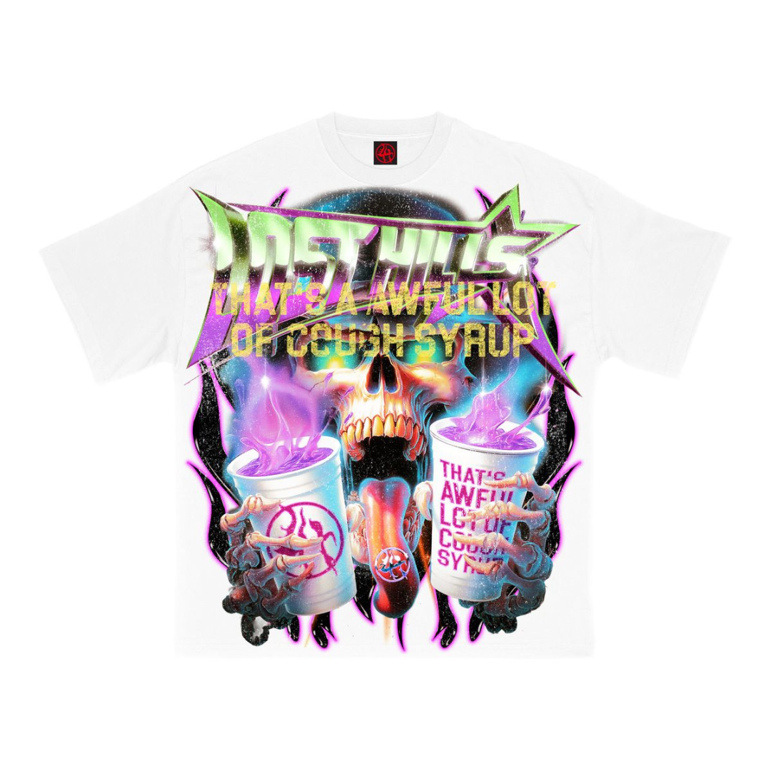 Lost Hills x ALOCS Double Cup Tee (White)