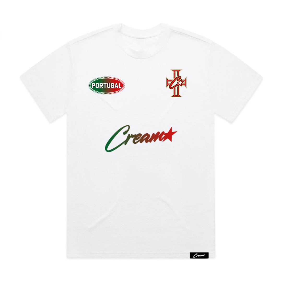 Cream Portugal Tee (White)