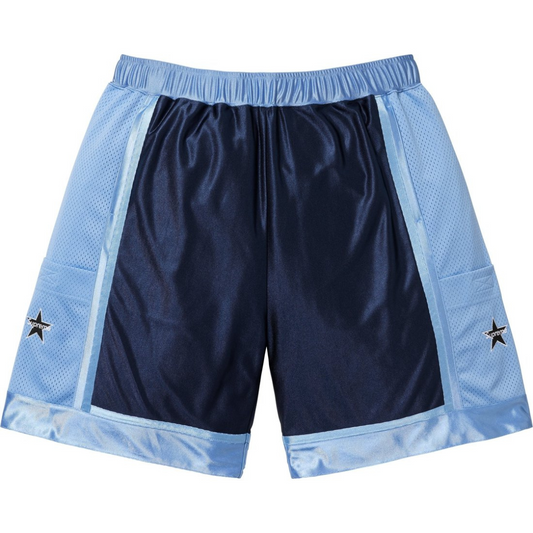 Supreme Side Pocket Basketball Shorts (Light Blue)