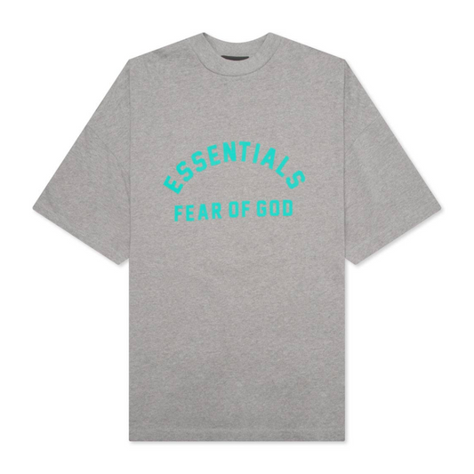 Fear of God Essentials Heavy Jersey S/S Tee Dark (Heather Oatmeal)