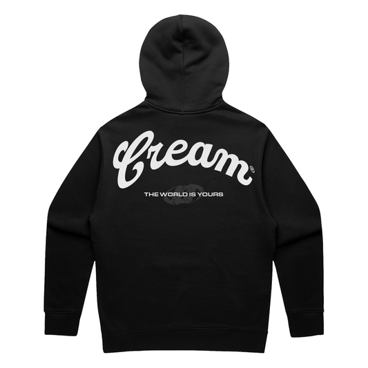 Cream The World Is Yours Hoodie (Black)