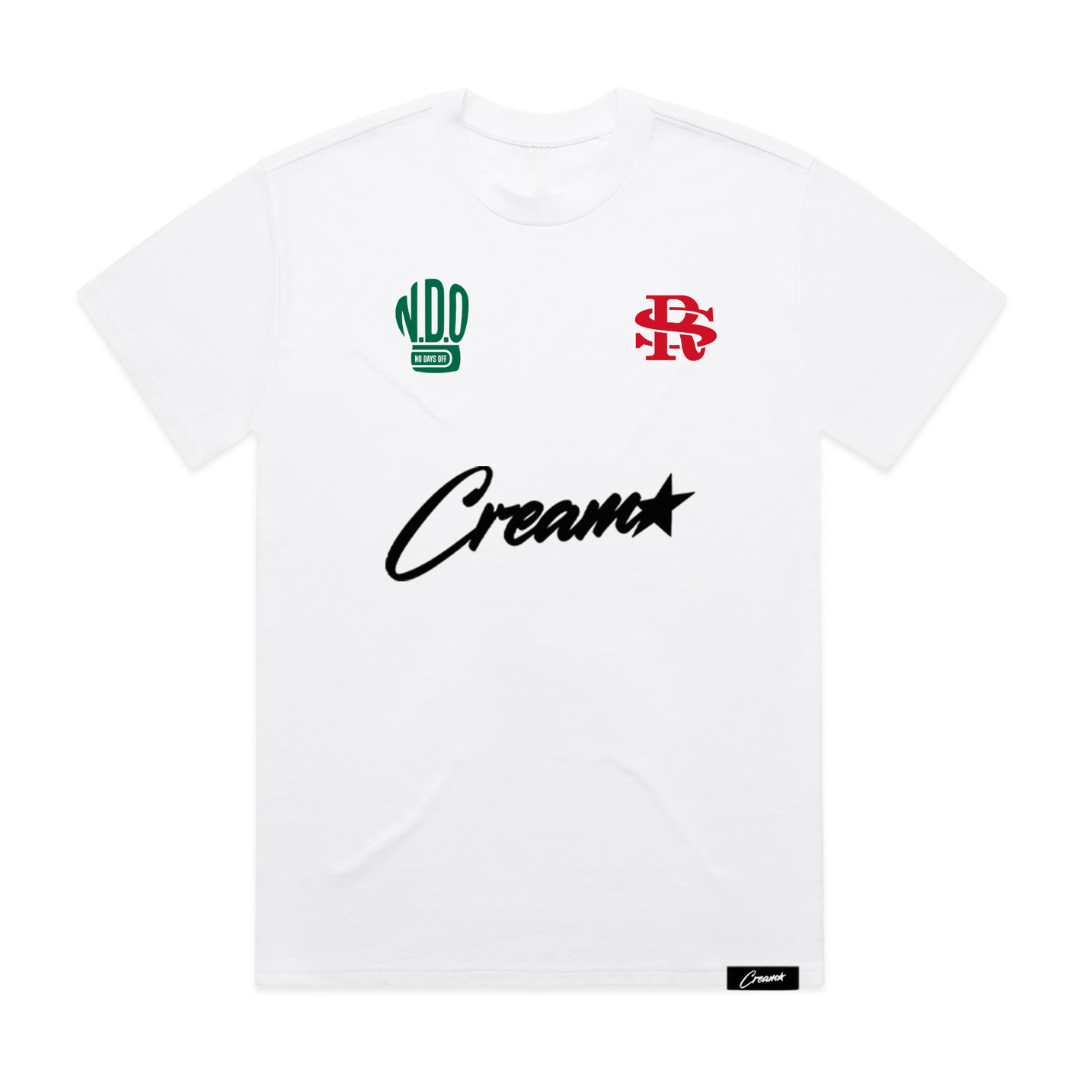 Cream Ricardo Sandoval Unified Tee (White)