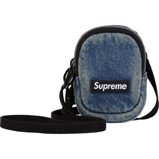 Supreme Denim Mini Utility Bag (Washed Indigo)