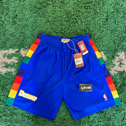 NBA Swingman Road Shorts Nuggets 91-92