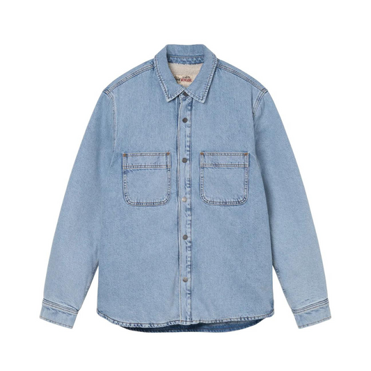 Stussy Sherpa Lined Denim Shirt