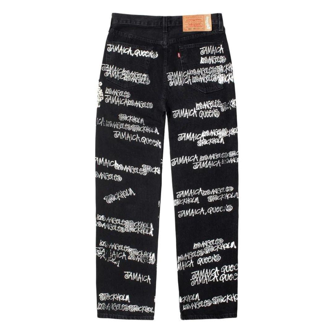 Stussy x Denim Tears x Our Legacy TTL 501 Jean (Black)