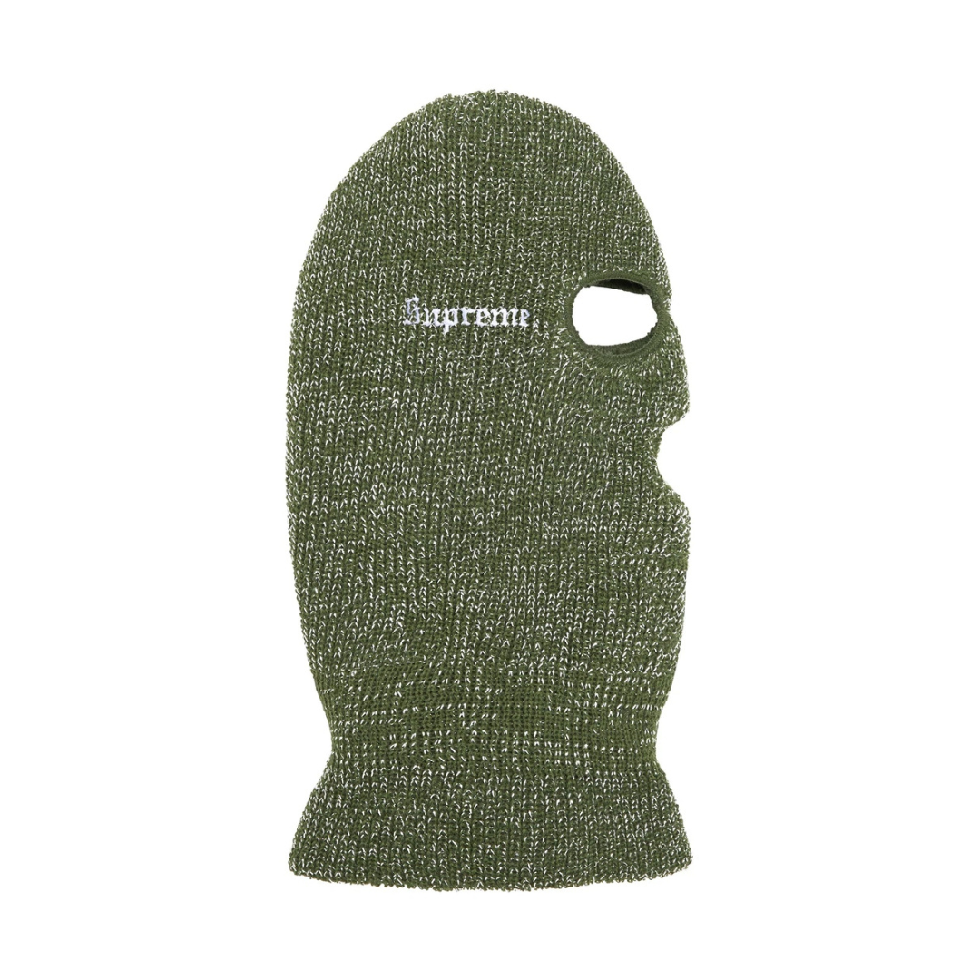 Supreme Lurex Balaclava (Green)