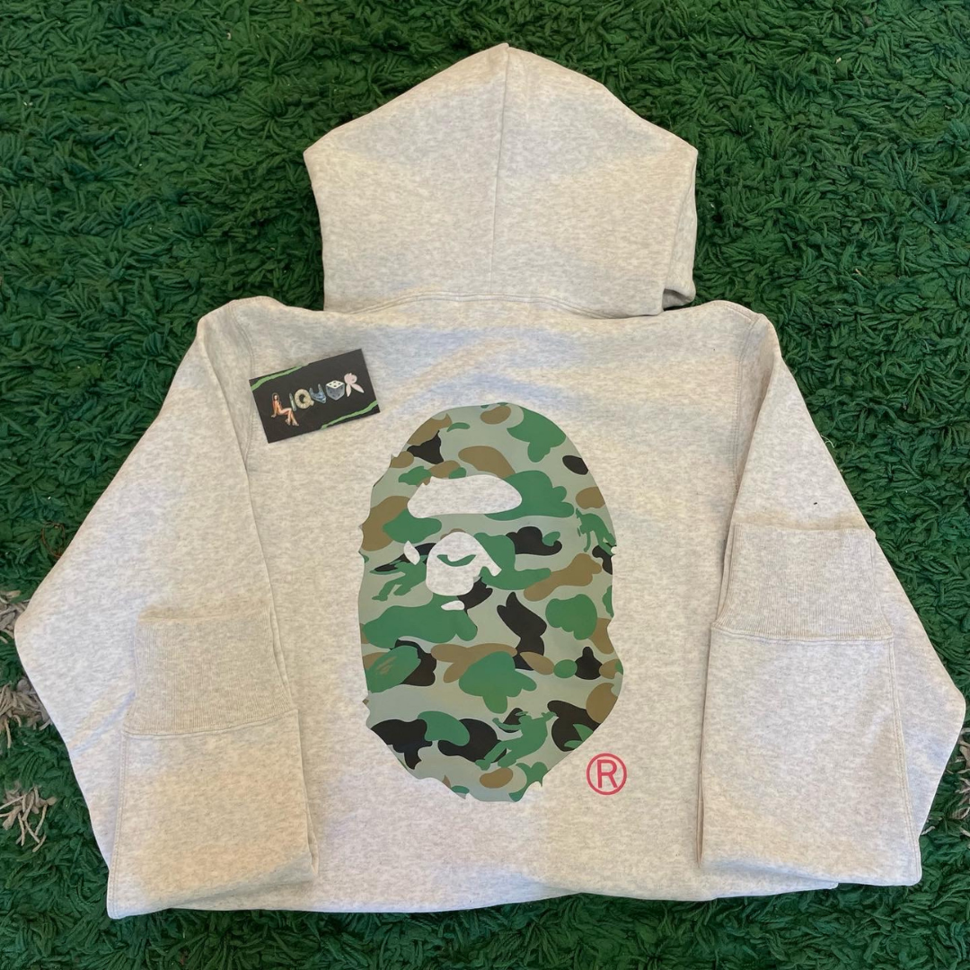 Bape x Union 30th Anniversary Pullover Hoodie (Grey)
