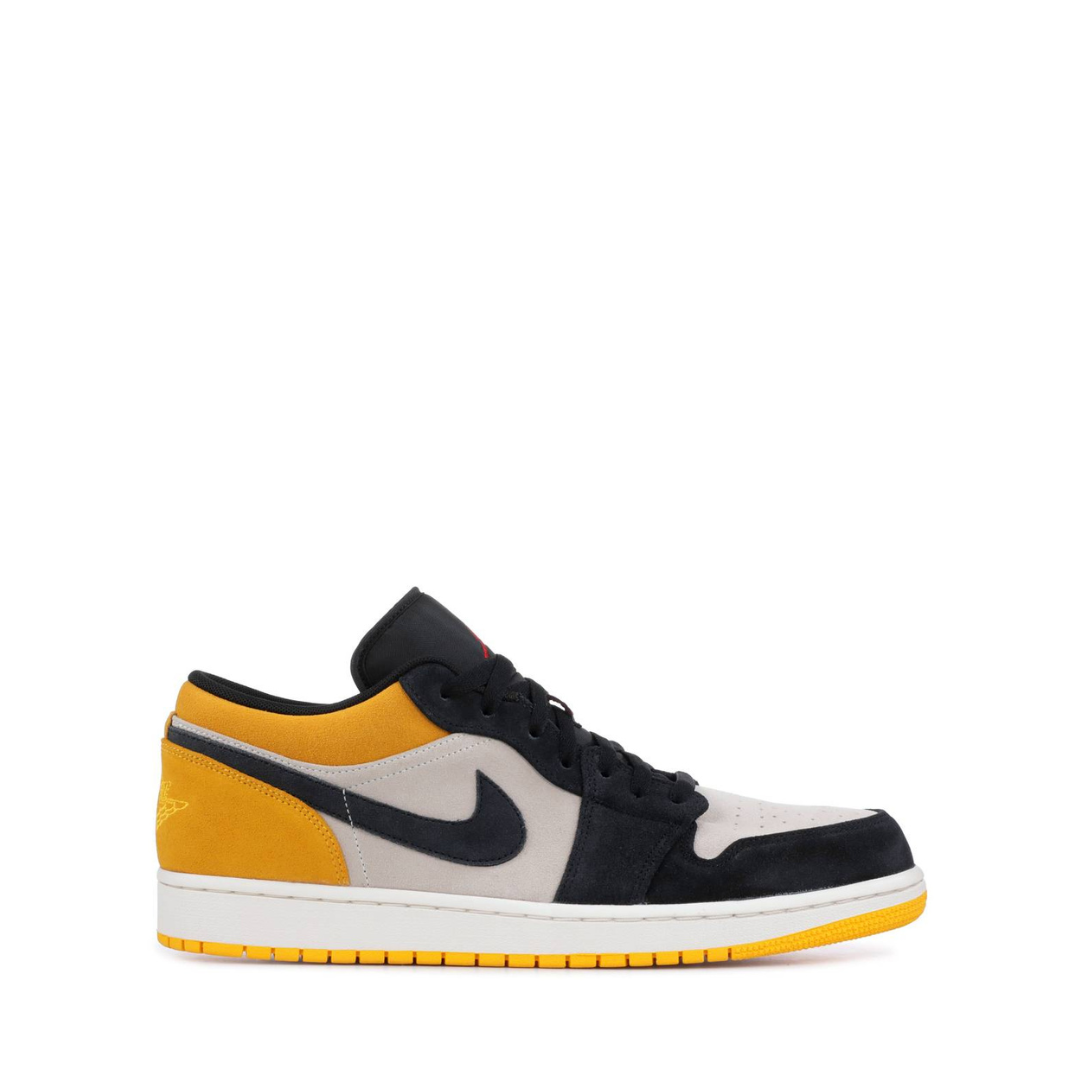 Air Jordan 1 Low Sail University Gold Black
