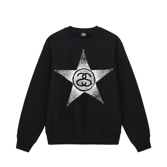 Stussy Stars Crewneck (Black)