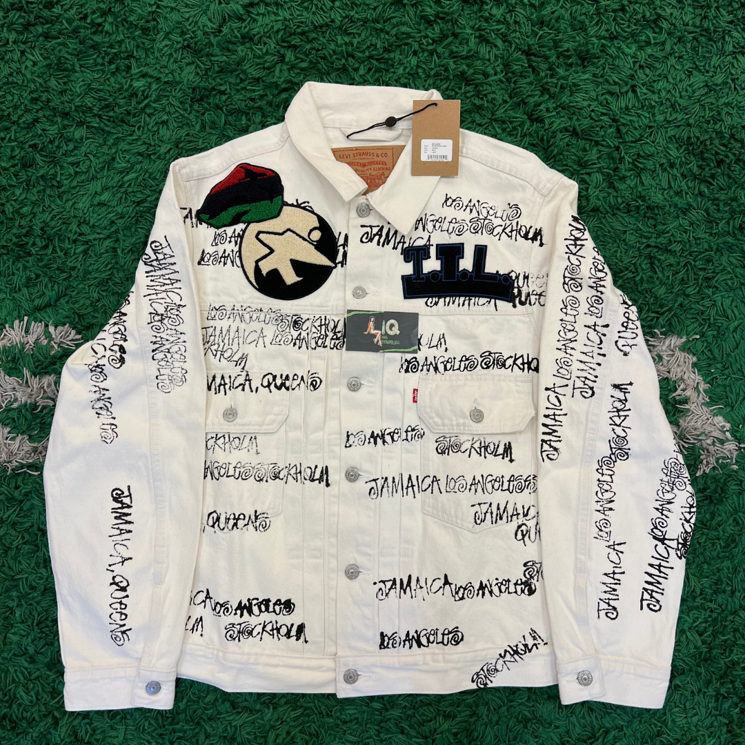 Stussy x Denim Tears x Our Legacy TTL Denim Jacket (White)