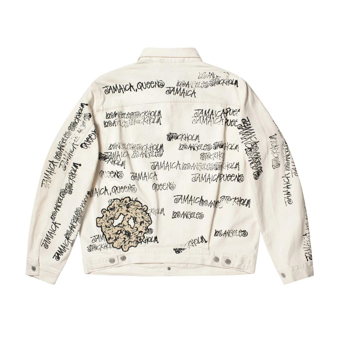 Stussy x Denim Tears x Our Legacy TTL Denim Jacket (White)