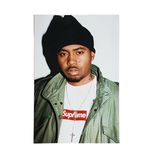 Supreme Nas Sticker