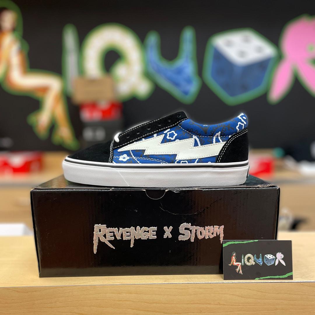 Revenge Storm Blue Bandana Lace