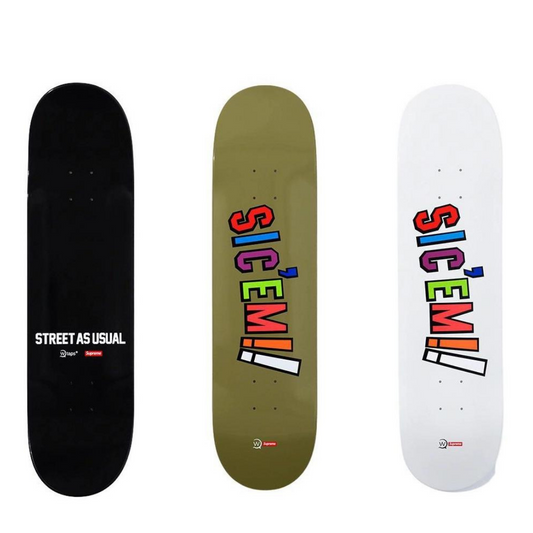 Supreme WTAPS SIC' EM Skateboard