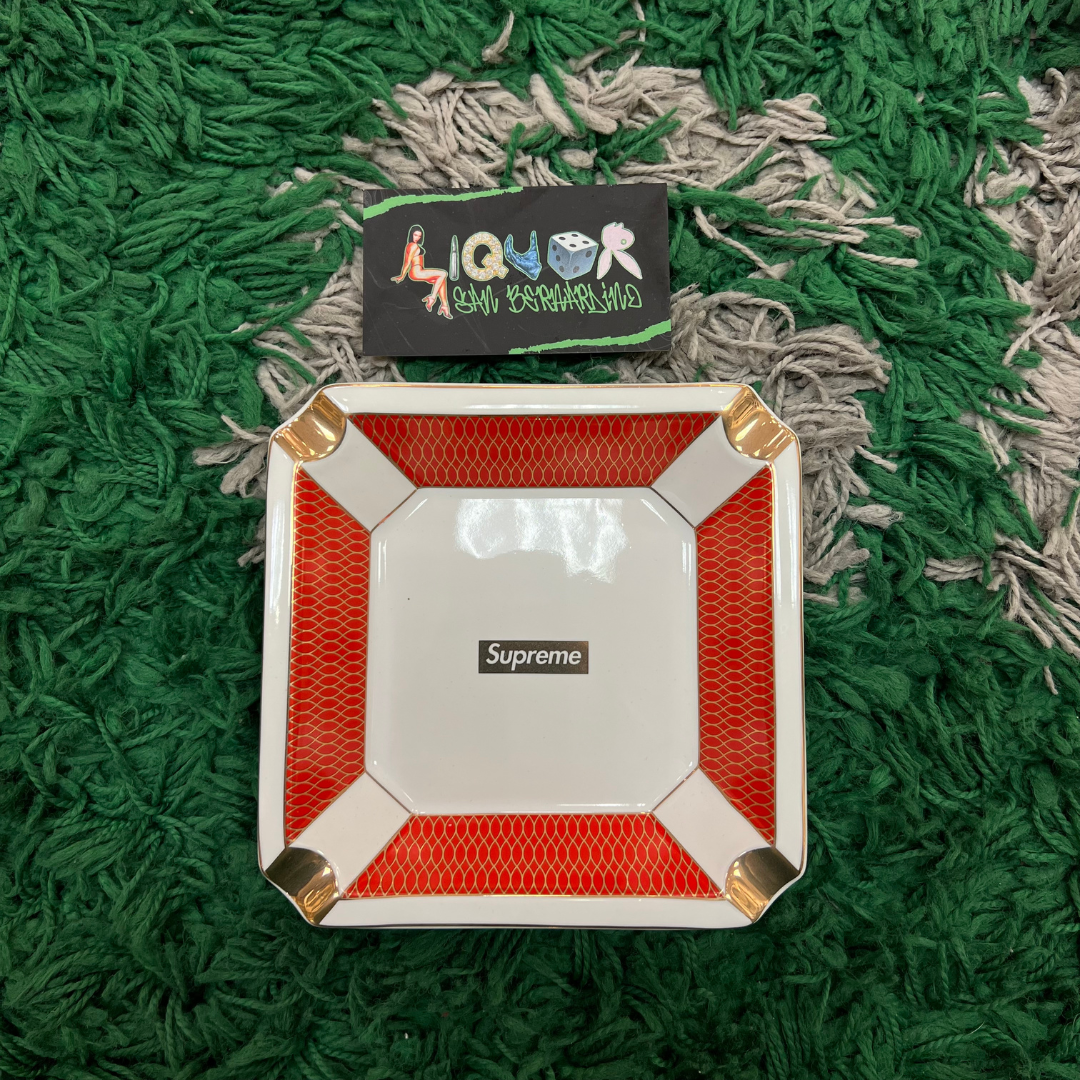 Supreme Small Ash Tray (Red)