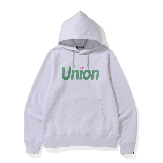 Bape x Union 30th Anniversary Pullover Hoodie (Grey)