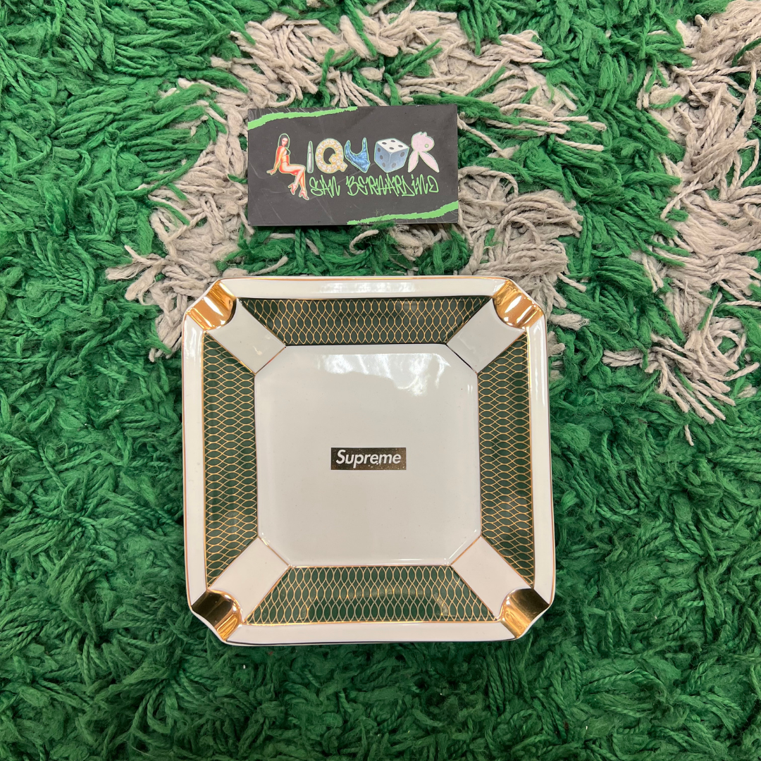 Supreme Small Ash Tray (Green)