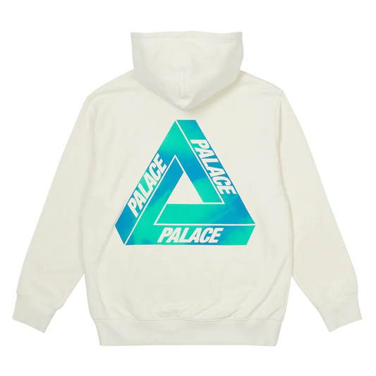 Palace Reacto Tri-Ferg Hood (White)