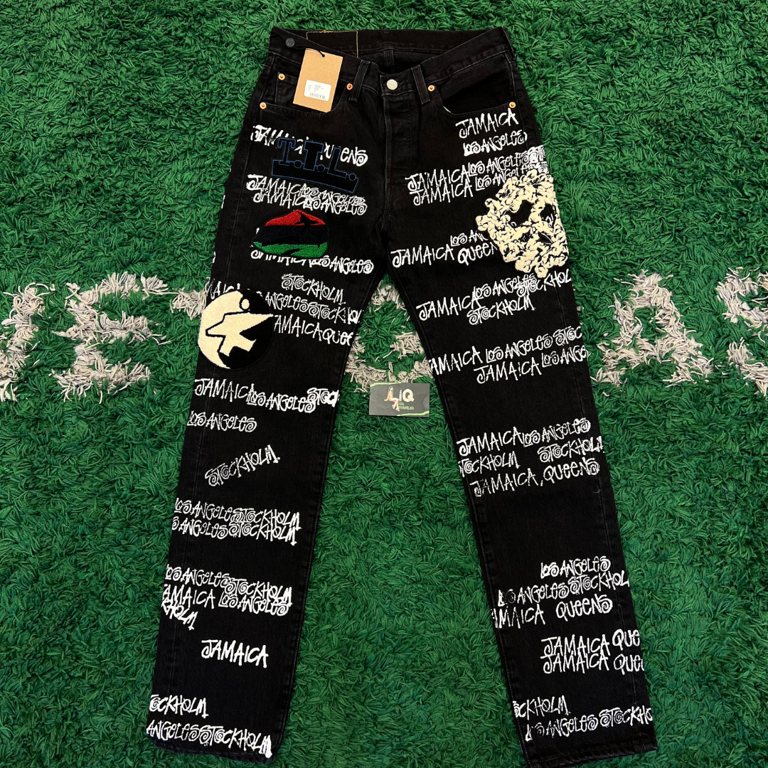 Stussy x Denim Tears x Our Legacy TTL 501 Jean (Black)